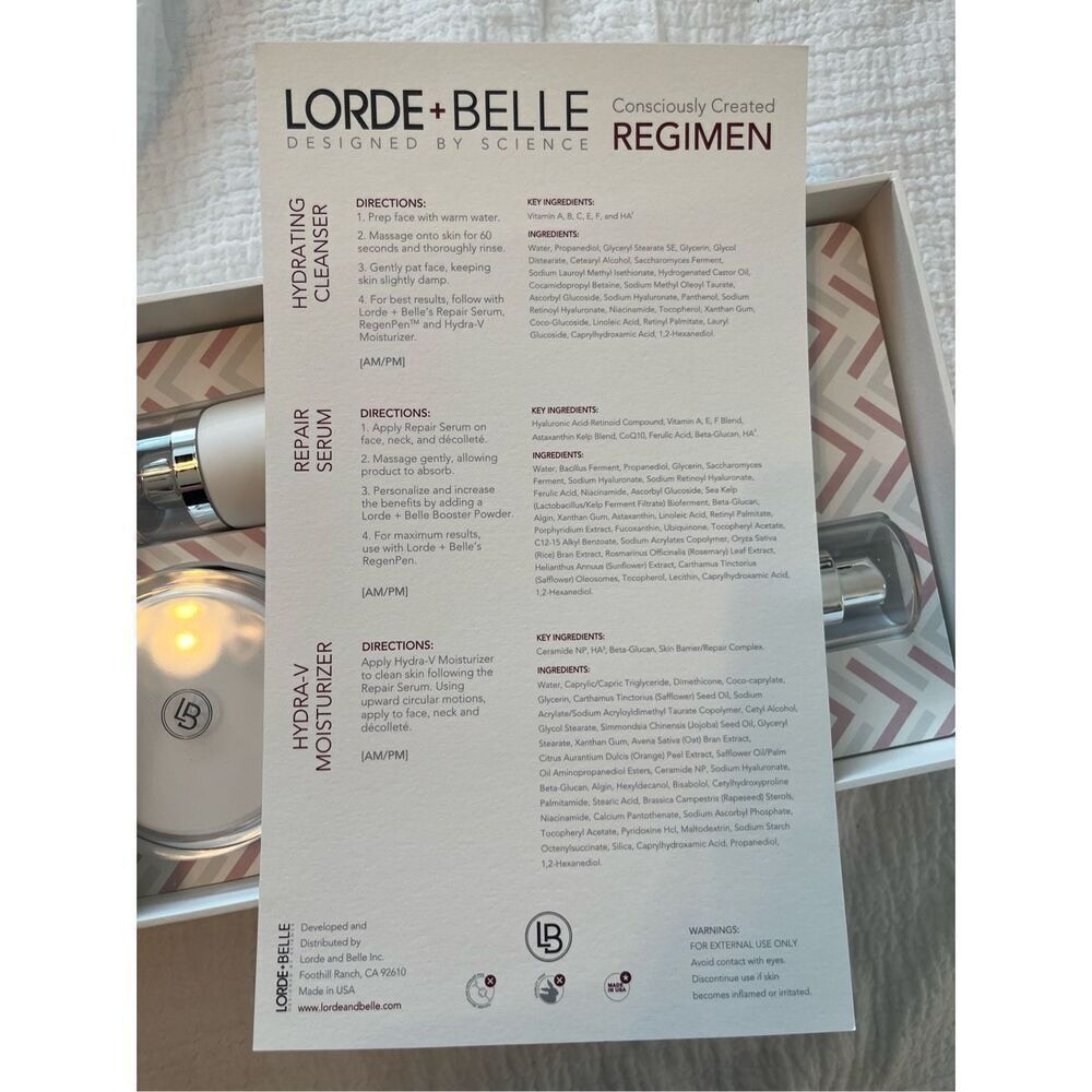 LORDE + BELLE CC SKINCARE REGIMEN NEW - Picture 12 of 12